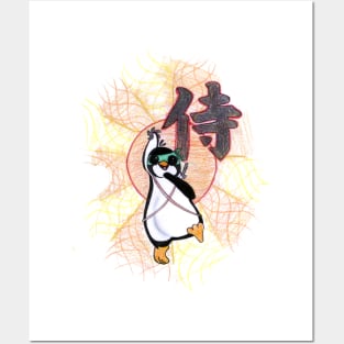 Ninja Penguin Posters and Art